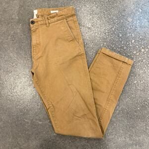 H&M LOGG Khaki Chino Pants Skinny Fit Stretch Men’s Size 32